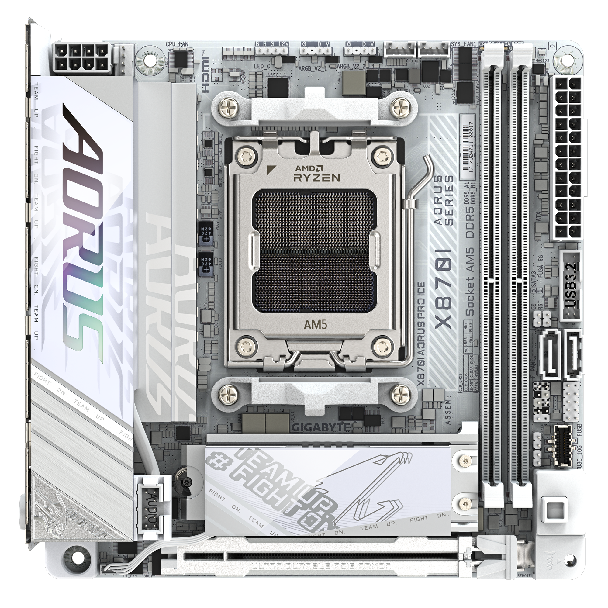 Gigabyte X870I AORUS PRO ICE Motherboard - Mansa Computers