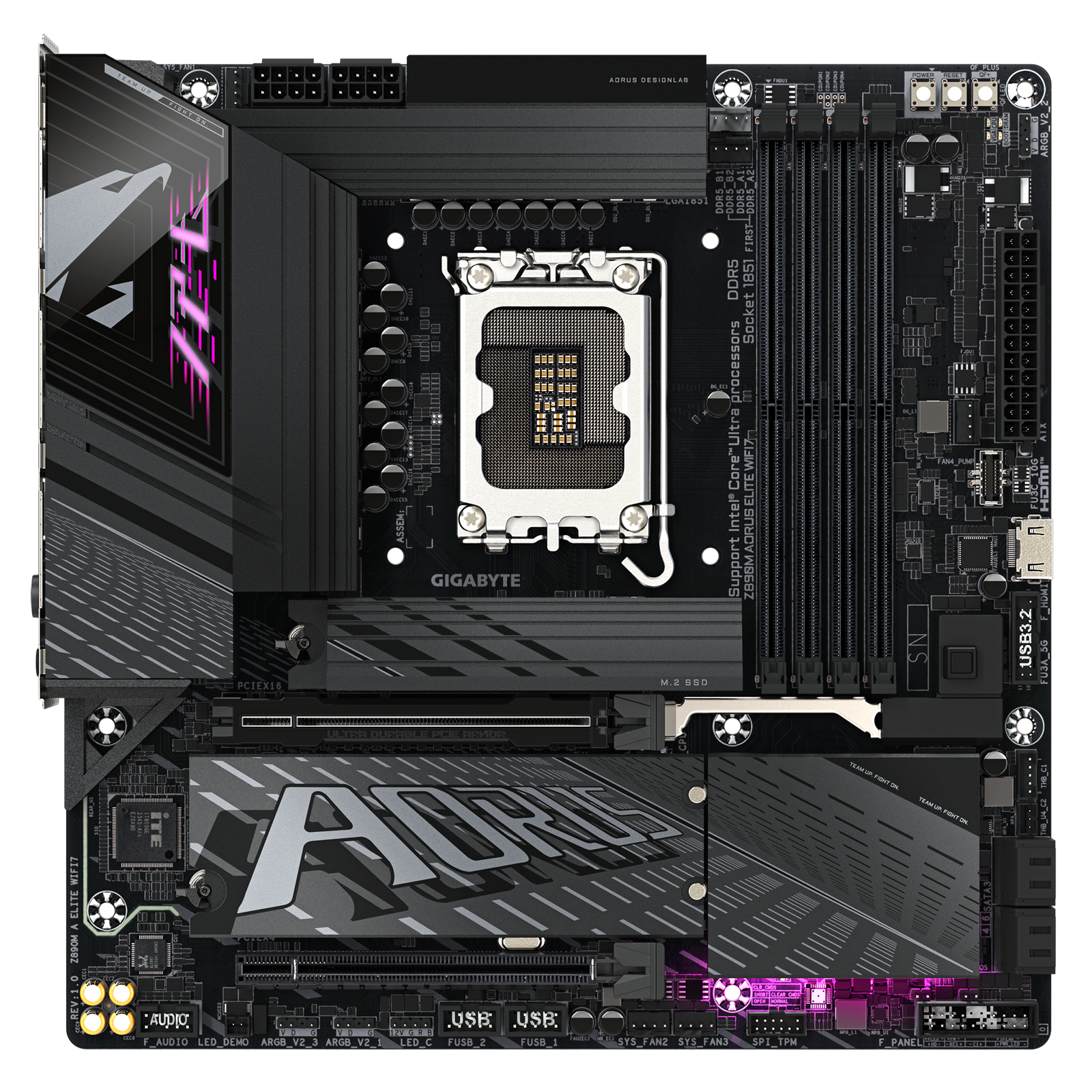 Gigabyte Z890M AORUS ELITE WIFI 7 Motherboard - Mansa Computers