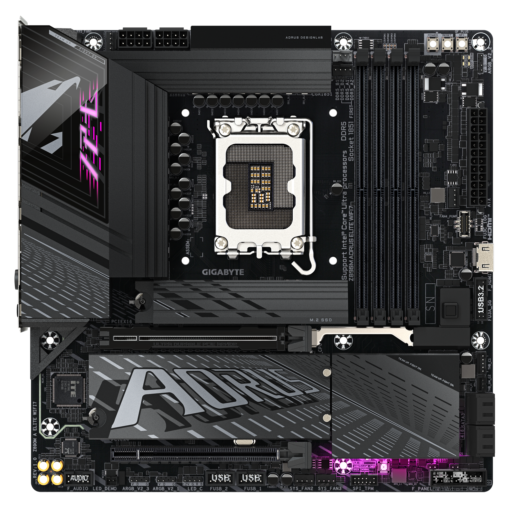 Gigabyte Z890M AORUS ELITE WIFI 7 Motherboard - Mansa Computers