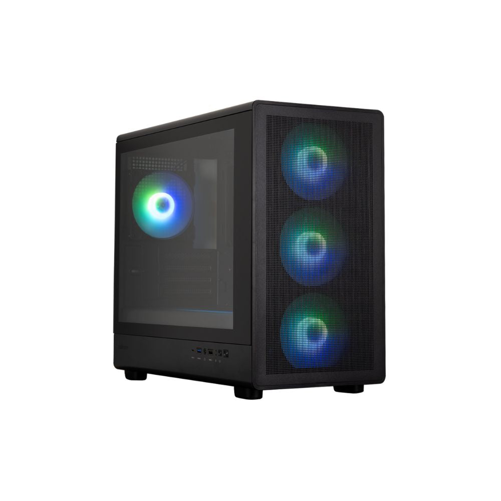 Zalman M5 Black mATX Case – Premium Airflow Design