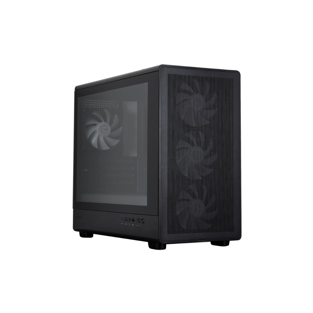 Zalman M5 Black mATX Case – Premium Airflow Design