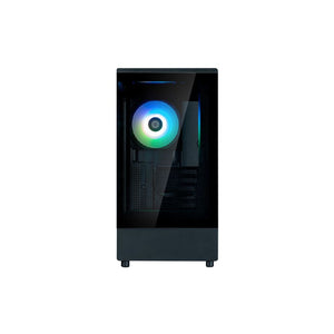 Zalman P10 Black Case – Compact Tempered Glass Design
