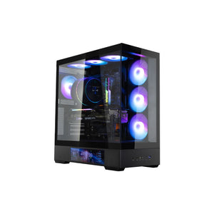 Zalman P40 DS – ATX Mid Tower Case with USB Type-C
