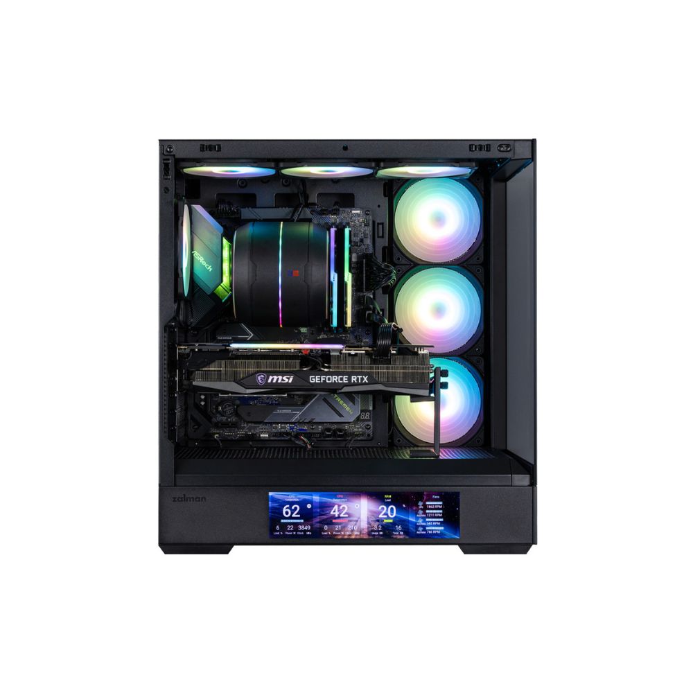 Zalman P40 DS – ATX Mid Tower Case with USB Type-C