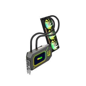 ZOTAC RTX 5090 ARCTICSTORM AIO – 360mm Liquid Cooling