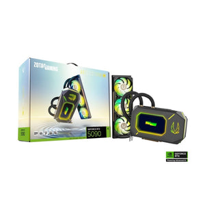 ZOTAC RTX 5090 ARCTICSTORM AIO – 360mm Liquid Cooling