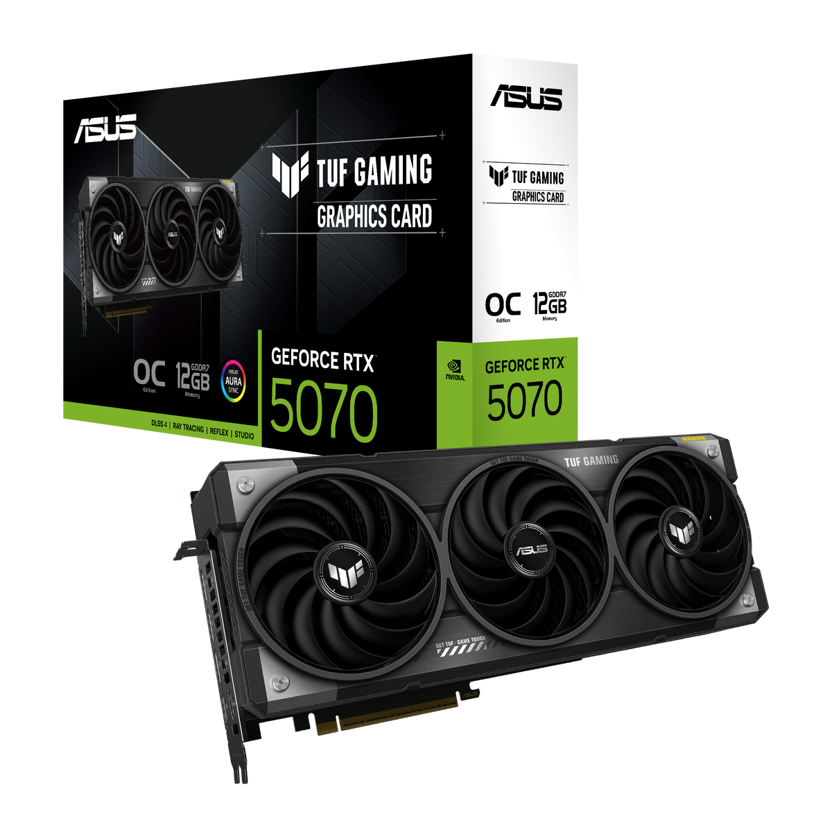 ASUS RTX 5070 TUF Gaming 12GB GDDR7 OC Edition - Mansa Computers