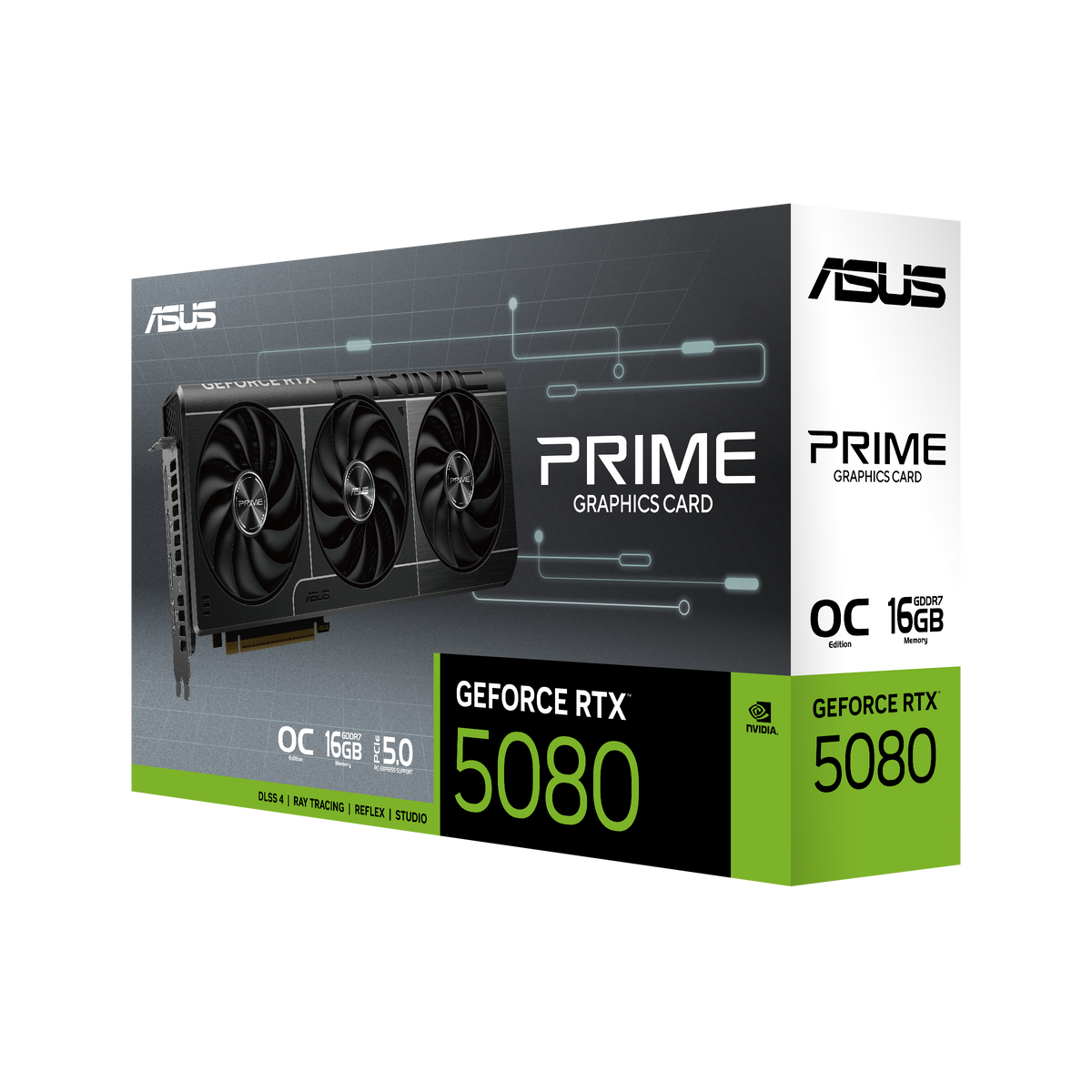 ASUS RTX 5080 Prime 16 GB GDDR7 OC Edition - Mansa Computers