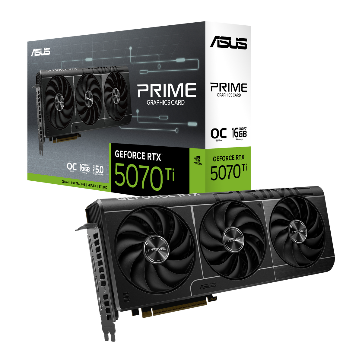 ASUS RTX 5070 Ti Prime 16 GB GDDR7 OC Edition - Mansa Computers