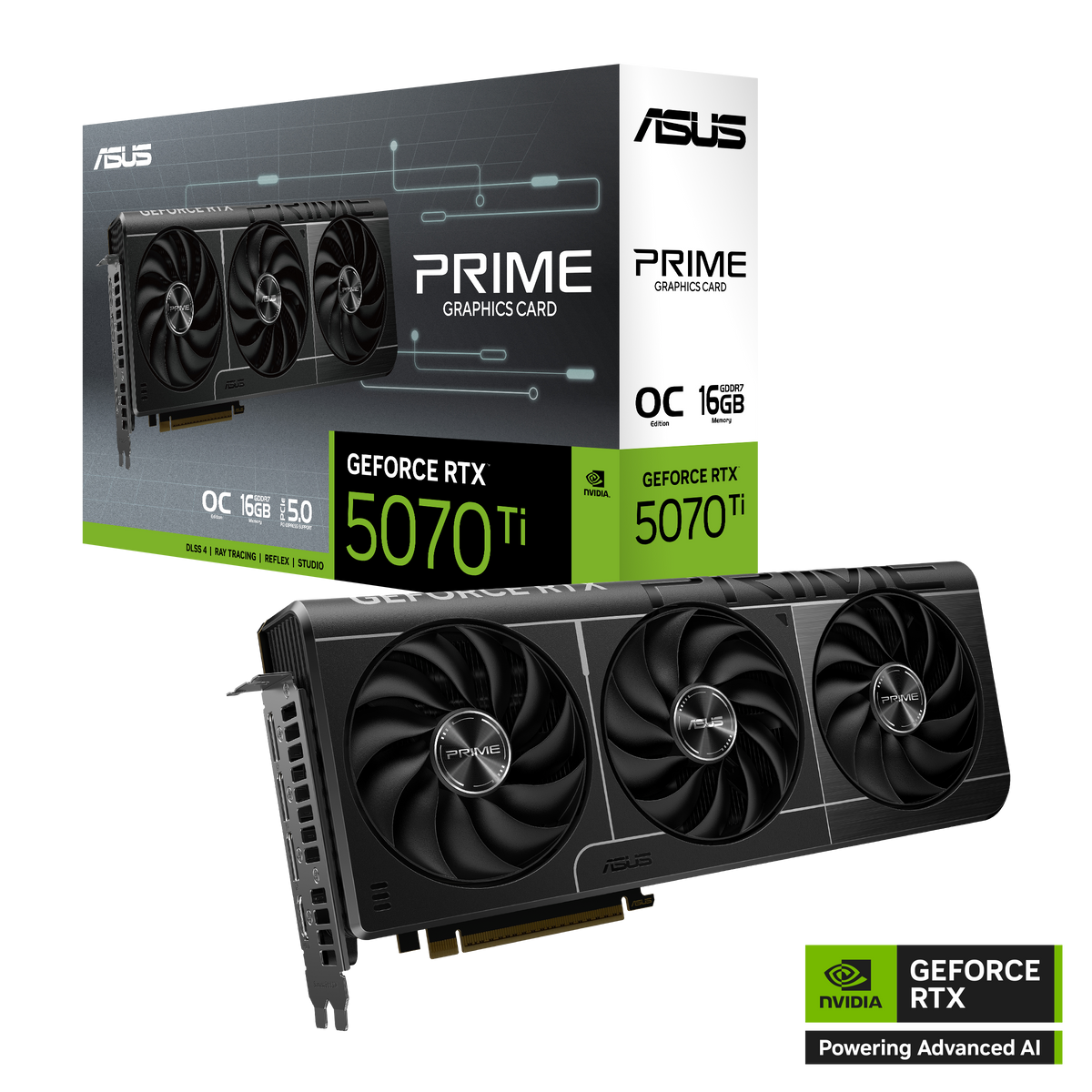 ASUS RTX 5070 Ti Prime 16 GB GDDR7 OC Edition - Mansa Computers