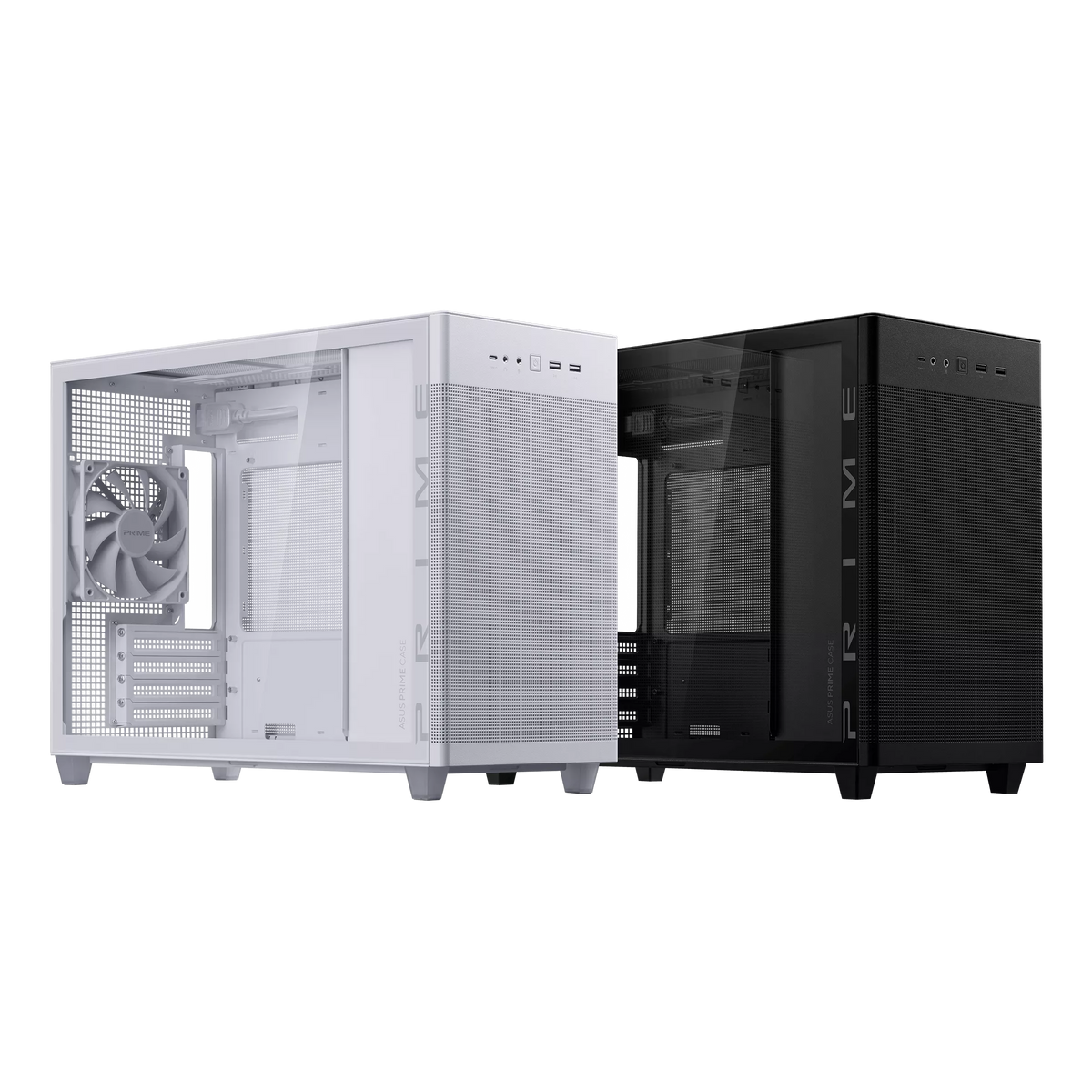 Asus Prime AP201 Tempered Glass MicroATX Case - Mansa Computers
