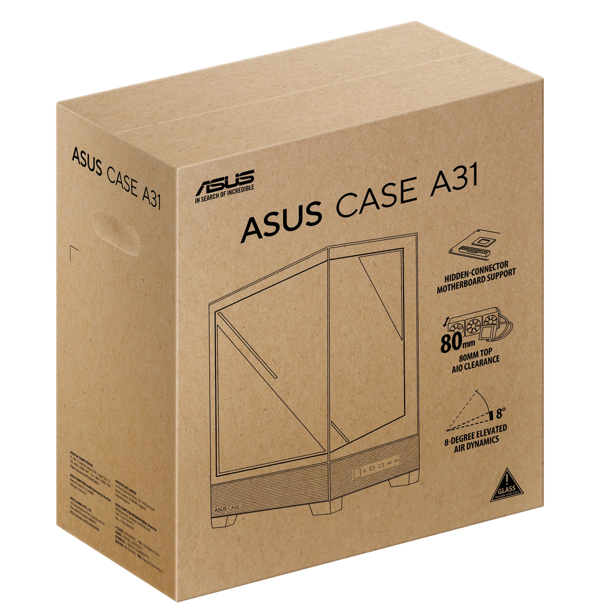 Asus A31 Case - Black - Mansa Computers