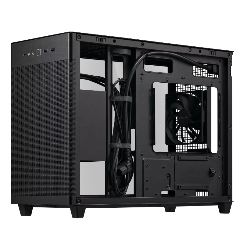 Asus Prime AP201 Tempered Glass MicroATX Case - Mansa Computers