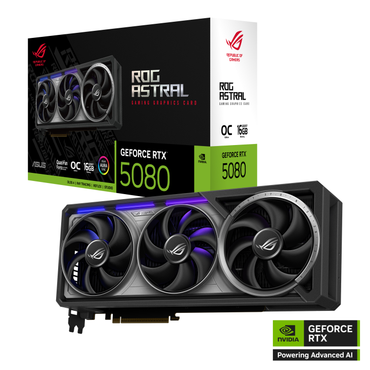 ASUS RTX 5080 ROG Astral 16GB GDDR7 OC Edition - Mansa Computers