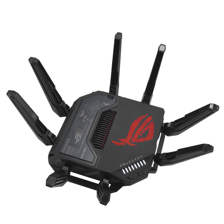 ASUS ROG Rapture GT-BE98 Quad-Band Wi-Fi 7 Gaming Router - Mansa Computers