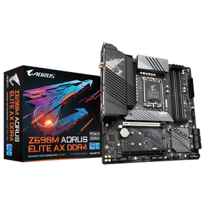 Gigabyte Z690M Aorus Elite AX DDR4 LGA1700 MATX Motherboard