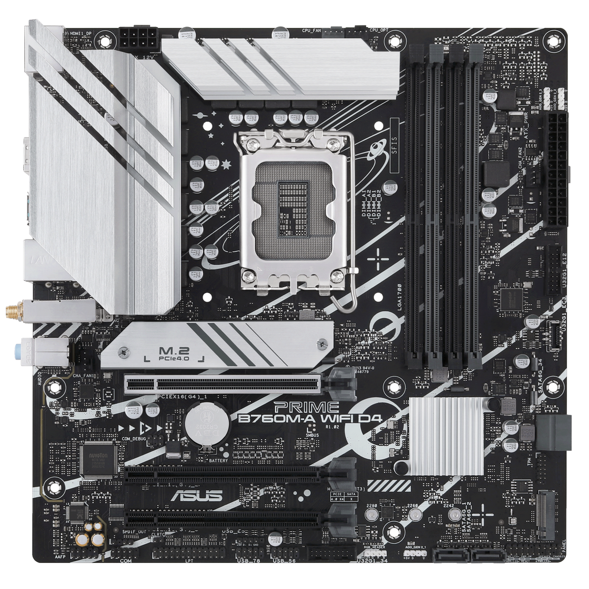 Asus B760M-A Prime Wi-Fi D4 LGA1700 MATX Motherboard - Mansa Computers