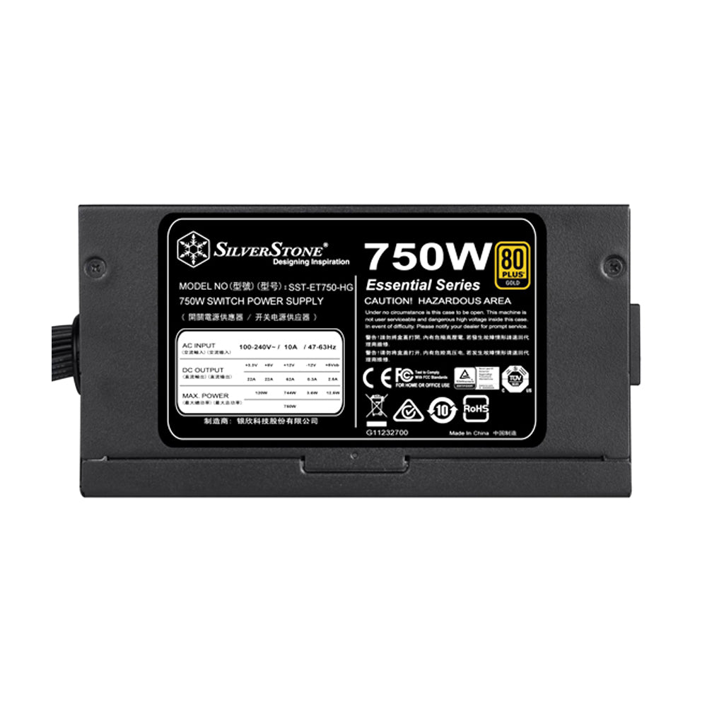 SilverStone ET750-HG 80+ Gold 750W Power Supply