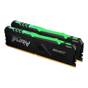 Kingston RGB Fury Beast DDR4 32GB (2 x 16GB) 3600 MHz Ram