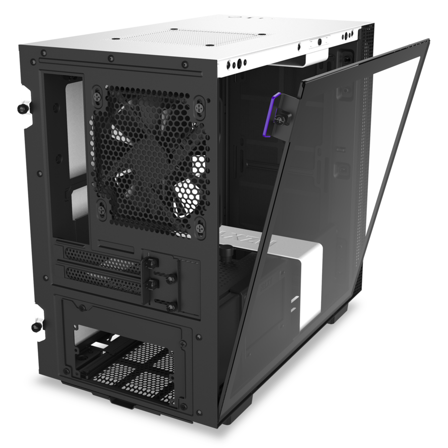 NZXT H210i ITX Case (Matte White) - Mansa Computers
