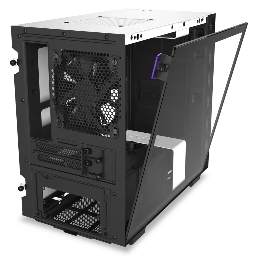 NZXT H210i ITX Case (Matte White) - Mansa Computers NZXT H210i ITX Case (Matte White) - Mansa Computers