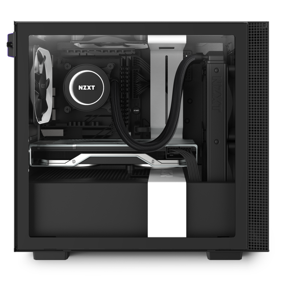 NZXT H210i ITX Case (Matte White)