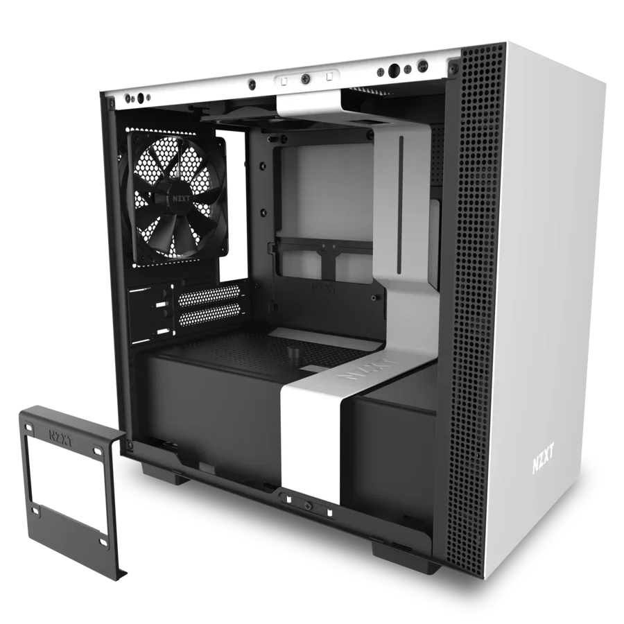 NZXT H210i ITX Case (Matte White) - Mansa Computers NZXT H210i ITX Case (Matte White) - Mansa Computers